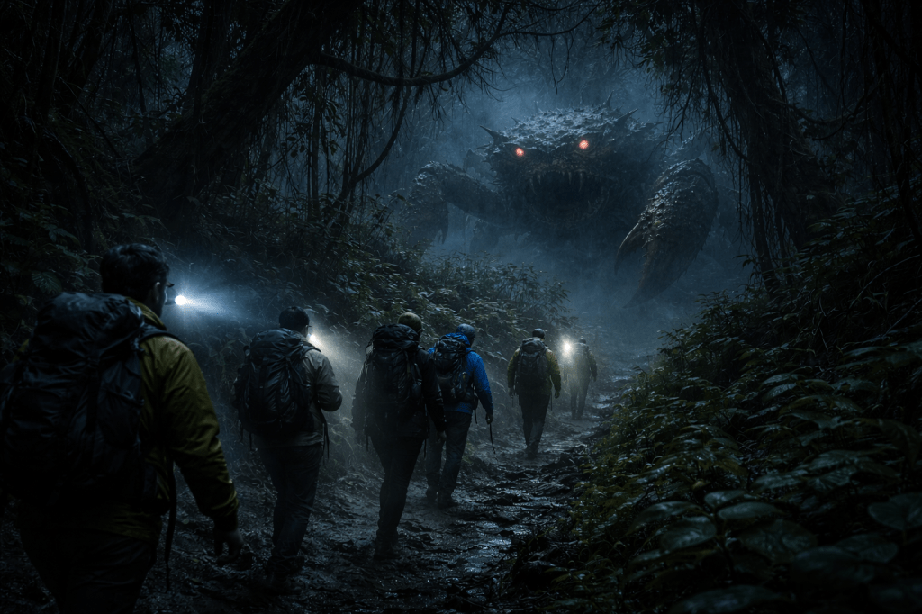 The Crab Monster in The Galley of The&nbsp;Ship